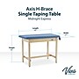 Viva Comfort Axis Physical Therapy Taping Table, 380 lbs. Capacity, Blue (ADIME923-01-BLU)~#|#~sp309629413_sc7