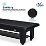 Viva Comfort Electric Height Adjustable Bariatric Treatment Table with Shelf, 1500 lbs Capacity, Black (ADI903-60-630-BLK)~#|#~sp309629457_sc7