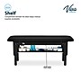 Viva Comfort Electric Height Adjustable Bariatric Treatment Table with Shelf, 1500 lbs Capacity, Black (ADI903-60-630-BLK)~#|#~sp309629458_sc7