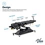 Viva Comfort SpineAxis Electric Height Adjustable Chiropractic Treatment Table, 600 lbs. Capacity, Black (ADI903-40)~#|#~sp309629530_sc7