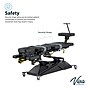 Viva Comfort SpineAxis Electric Height Adjustable Chiropractic Treatment Table, 600 lbs. Capacity, Black (ADI903-40)~#|#~sp309629532_sc7