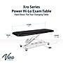Viva Comfort XRO Electric Height Adjustable Exam Table with Safety Rails, 550 lbs. Capacity, Black (903-19-GR-BLK-MK)~#|#~sp309629559_sc7