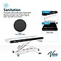 Viva Comfort XRO Electric Height Adjustable Exam Table with Safety Rails, 550 lbs. Capacity, Black (903-19-GR-BLK-MK)~#|#~sp309629563_sc7