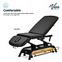 Viva Comfort Atlas Electric Height Adjustable Treatment Table with Safety Rail, 441 lb. Capacity, Black (903-30-30GR-MK)~#|#~sp309629572_sc7