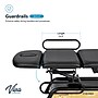 Viva Comfort Atlas Electric Height Adjustable Treatment Table with Safety Rail, 441 lb. Capacity, Black (903-30-30GR-MK)~#|#~sp309629573_sc7