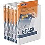 Davis Group QuickFit 5/8" 3-Ring Standard Binders, D-Ring, White, 6/Pack (87000-06)~#|#~sp309630417_sc7