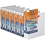 Davis Group QuickFit Heavy Duty 2" 3-Ring Standard Binders, White, 6/Pack (85130-06)~#|#~sp309630442_sc7