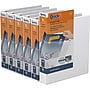 Davis Group QuickFit 1 1/2" 3-Ring Standard Binders, D-Ring, White, 6/Pack (87020-06)~#|#~sp309630482_sc7