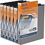 Davis Group QuickFit 1" 3-Ring Standard Binders, D-Ring, Black, 6/Pack (87011-06)~#|#~sp309630488_sc7