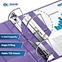 Davis Group Easyview Premium 4" 3-Ring Standard Binders, D-Ring, Purple, 4/Pack (8406-69-04)~#|#~sp309630580_sc7