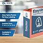 Davis Group Easyview Premium 4" 3-Ring Standard Binders, D-Ring, Orange, 4/Pack (8406-19-04)~#|#~sp309630607_sc7