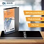 Davis Group QuickFit Heavy Duty 1 1/2" 3-Ring Standard Binders, D-Ring, Black, 4/Pack (95021P-04)~#|#~sp309630673_sc7