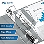 Davis Group Easyview Premium 4" 3-Ring Standard Binders, D-Ring, Gray, 4/Pack (8406-07-04)~#|#~sp309630770_sc7