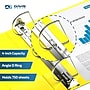Davis Group Easyview Premium 4" 3-Ring Standard Binders, D-Ring, Yellow, 4/Pack (8406-05-04)~#|#~sp309630776_sc7