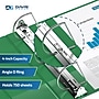 Davis Group Easyview Premium 4" 3-Ring Standard Binders, D-Ring, Green, 4/Pack (8406-04-04)~#|#~sp309630782_sc7