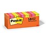 Post-it Notes, 3" x 3", Sunburst Collection, 100 Sheet/Pad, 18 Pads/Pack (654-18SUN-CP)~#|#~sp309633599_sc7