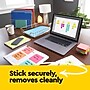 Post-it Notes, 3" x 3", Sunburst Collection, 100 Sheet/Pad, 18 Pads/Pack (654-18SUN-CP)~#|#~sp309633602_sc7
