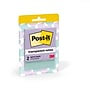 Post-it Transparent Sticky Notes, 2.8" x 2.8", Pastels, 36 Sheets/Pad, 2 Pads/Pack (600-2PASTEL)~#|#~sp309633609_sc7