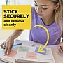 Post-it Transparent Sticky Notes, 2.8" x 2.8", Pastels, 36 Sheets/Pad, 2 Pads/Pack (600-2PASTEL)~#|#~sp309633612_sc7