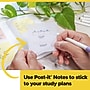 Post-it Transparent Sticky Notes, 2.8" x 2.8", Pastels, 36 Sheets/Pad, 2 Pads/Pack (600-2PASTEL)~#|#~sp309633616_sc7