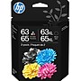 HP 63/65XL Black High Yield and Tri-Color Standard Yield Ink Cartridge, 2/Pack (B87FDAN)~#|#~sp309683857_sc7