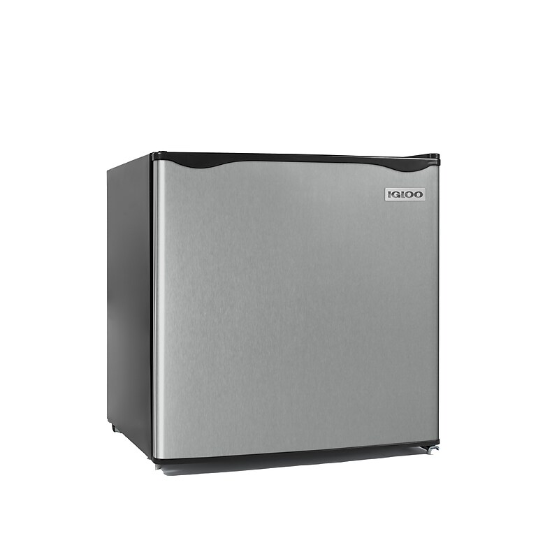 Igloo IRF16PL6A 1.6 Cu. Ft. Refrigerators w/Freezer, Platinum image 1