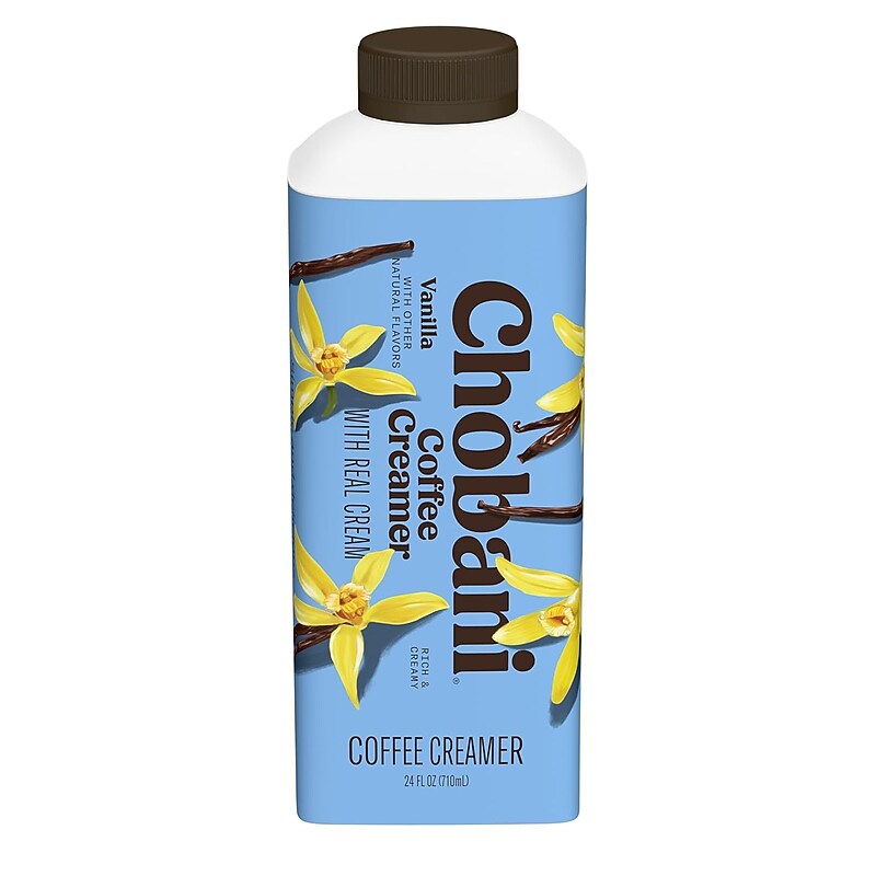 Chobani Vanilla Liquid Coffee Creamer, 24 oz., 6/Pack (600-04238) image 1