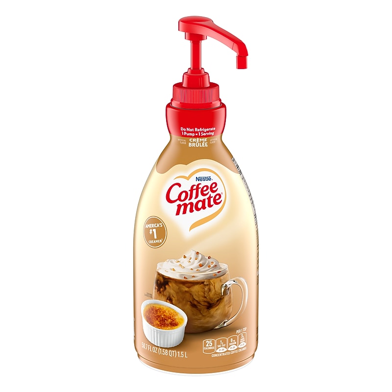 Coffee mate Crème Brulée Liquid Creamer, 50.7 oz. (13856770) image 1