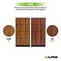 Alpine Industries 72" 2-Tier 3-Column Storage Locker, Oak (TPL-O-3-SPO-WTTR)~#|#~sp309690385_sc7