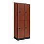 Alpine Industries 72" 2-Tier 2-Column Storage Locker, Walnut (TPL-W-2-SPW-WTD)~#|#~sp309690431_sc7