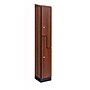 Alpine Industries 72" 2-Tier 1-Column Storage Locker, Walnut (701-Z-W-1-SPW- WTS)~#|#~sp309690618_sc7