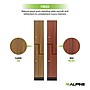Alpine Industries 72" 2-Tier 1-Column Storage Locker, Walnut (701-Z-W-1-SPW- WTS)~#|#~sp309690625_sc7