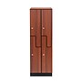 Alpine Industries 72" 2-Tier 2-Column Storage Locker, Walnut (701-Z-W-2-SPW-MK)~#|#~sp309690651_sc7