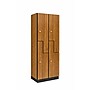 Alpine Industries 72" 2-Tier 2-Column Storage Locker, Oak (701-Z-O-2-SPO-MK)~#|#~sp309690812_sc7