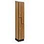 Alpine Industries 72" 2-Tier 1-Column Storage Locker, Oak (701-Z-O-1-SPO-WTS)~#|#~sp309690872_sc7