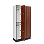 Alpine Industries 72" 2-Tier 3-Column Storage Locker, Walnut (701-W-3-MK)~#|#~sp309691109_sc7