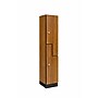 Alpine Industries 72" 2-Tier 1-Column Storage Locker, Oak (701-Z-O-1-SPO-MK)~#|#~sp309691156_sc7