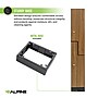 Alpine Industries 72" 2-Tier 1-Column Storage Locker, Oak (701-Z-O-1-SPO-MK)~#|#~sp309691162_sc7