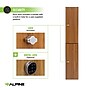 Alpine Industries 72" 2-Tier 1-Column Storage Locker, Oak (701-O-1-SPO-WTS)~#|#~sp309691370_sc7