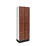 Alpine Industries 72" 2-Tier 2-Column Storage Locker, Walnut (701-W-2-MK)~#|#~sp309691584_sc7
