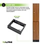 Alpine Industries 72" 2 Tier 1-Column Storage Locker, Oak (701-O-1-MK)~#|#~sp309691647_sc7