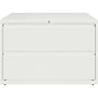 Lorell Fortress 2‑Drawer Lateral File Cabinet, Letter/Legal/A4 Size, Lockable, 28"H x 42"W x 18.6"D, White (LLR00033)~#|#~sp309692896_sc7
