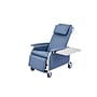 Viva Comfort Leather Bariatric 3-Position Geri Chair Recliner with Casters, Blue (ADIME915-01-BLU-MK)~#|#~sp309696147_sc7