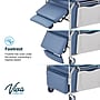 Viva Comfort Leather Bariatric 3-Position Geri Chair Recliner with Casters, Blue (ADIME915-01-BLU-MK)~#|#~sp309696154_sc7