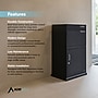 AdirOffice Steel Locking Parcel Drop Box Mailbox, Large, Black (63115BLKMK)~#|#~sp309696180_sc7