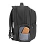 Jack Abrahams Laptop Backpack, Large, Black (JAB1246-100-BLK)~#|#~sp309755457_sc7