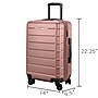 Ricardo Beverly Hills Cambria 20" Hardside Carry-On Suitcase, 8-Wheeled Spinner, Rose Champagne (140-20-677-4WB)~#|#~sp309959094_sc7
