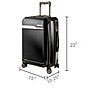 Ricardo Beverly Hills Brentwood 21" Hardside Carry-On Suitcase, 8-Wheeled Spinner, Onyx (186-21-002-4FO)~#|#~sp309959199_sc7