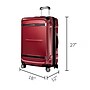 Ricardo Beverly Hills Rodeo Drive 2.0 25" Hardside Suitcase, 8-Wheeled Spinner, Crimson Red (098-25-618-4VP)~#|#~sp309959222_sc7