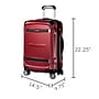 Ricardo Beverly Hills Rodeo Drive 2.0 21" Hardside Carry-On Suitcase, 8-Wheeled Spinner, Crimson Red (098-21-618-4WB)~#|#~sp309959234_sc7